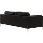 Soffa 3-sits svart PU - Cansas Soffa 3-sits svart PU - Cansas