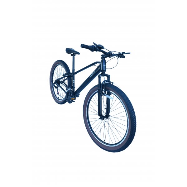 Mountainbike 27,5 tum st�lram 21 v�xlar svart