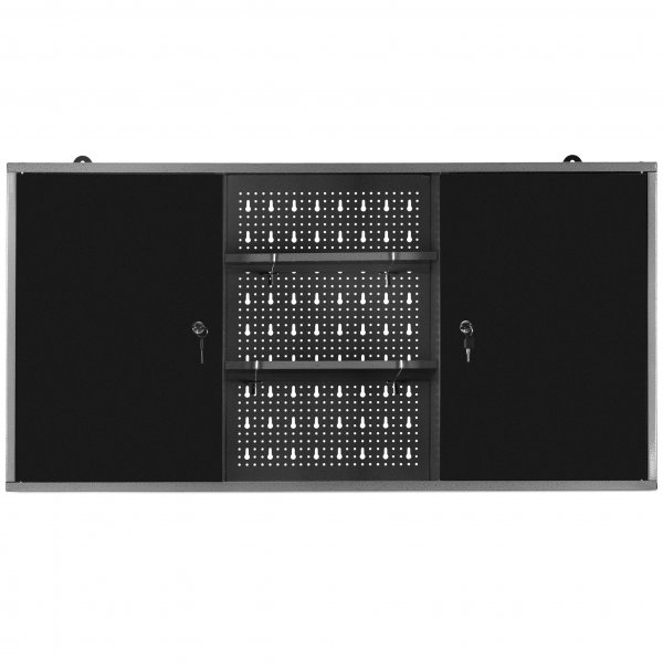 Verktygshylla med dubbla sk�p