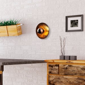 Kurt v�gglampa �28 cm - Koppar