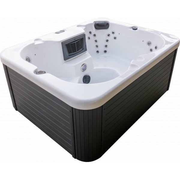 Spabad Aurora – 4 sittplatser (200×155 cm) Spabad Aurora – 4 sittplatser (200×155 cm)