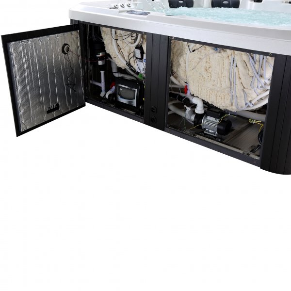 Spabad Vivid Dreams WiFi - 5-6 personer - Sort udgave Spabad Vivid Dreams WiFi - 5-6 personer - Sort udgave