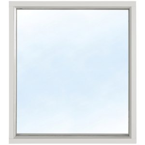 Fast vindue 3-glas - Aluminium - U-værdi 1,1