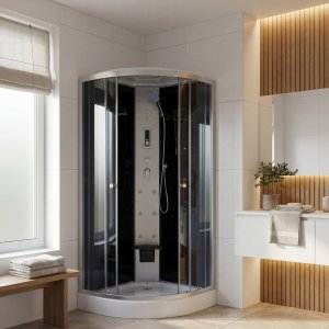 Duschkabin 90x90x215 cm | Apollo