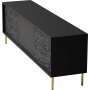 Bullet TV-b�nk - Svart/guld