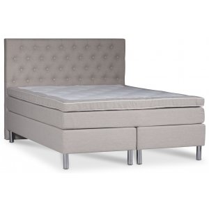 Hilton kontinentals�ng med 5-zons Pocketsystem - Beige s�ng 180x200 cm