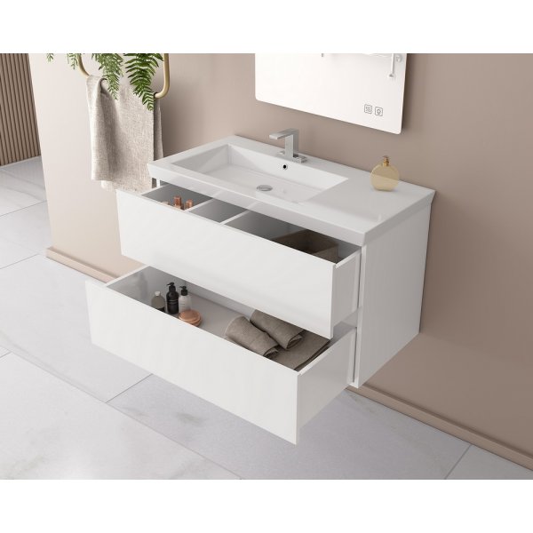 Luxus Badrumsmöbler 85 cm - paket Luxus Badrumsmöbler 85 cm - paket
