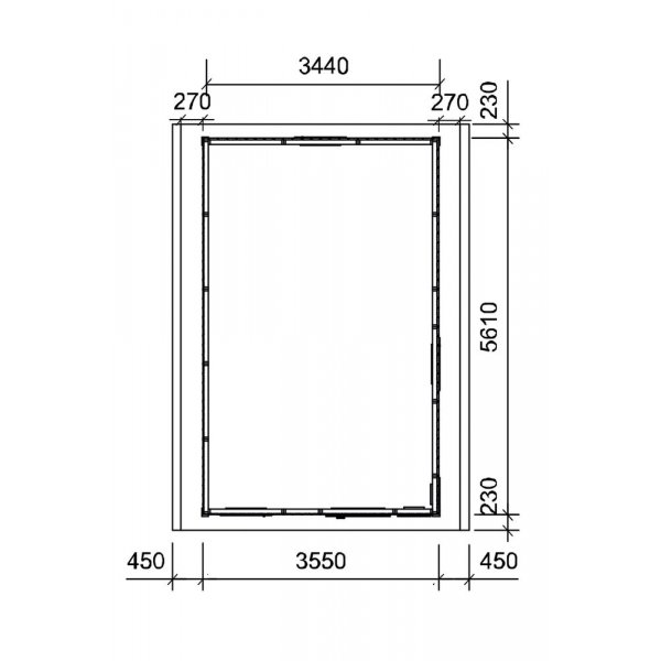 Attefallshus Helmer G - 19,9 m² Attefallshus Helmer G - 19,9 m²