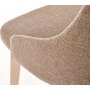 Catrin matstol - Sonoma ek/beige