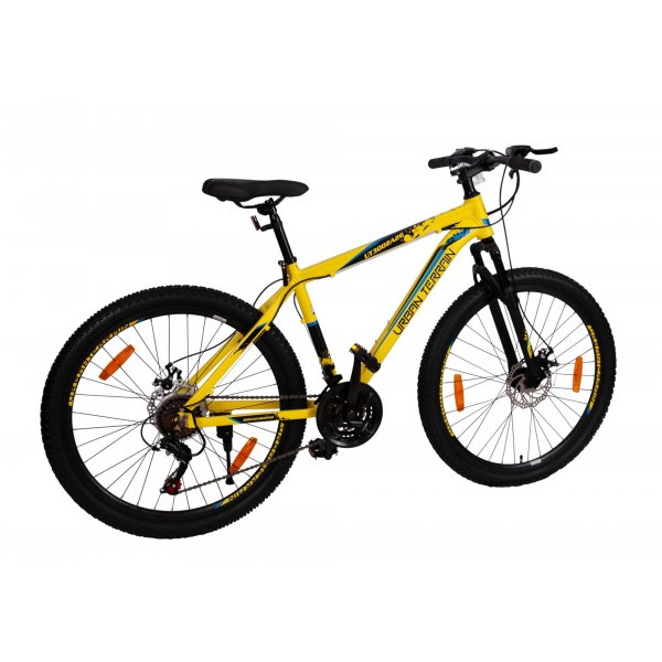 Mountainbike Urban Terrain - 26\\\" Gul/Svart Mountainbike Urban Terrain - 26\\\" Gul/Svart