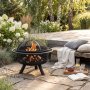 Habanero st�l b�lsted / b�lkurv | B�rbar grill til udend�rs brug | Eldsland
