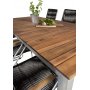 Salstad Matgrupp (200x100)  Svart/Natur - 6 Stolar