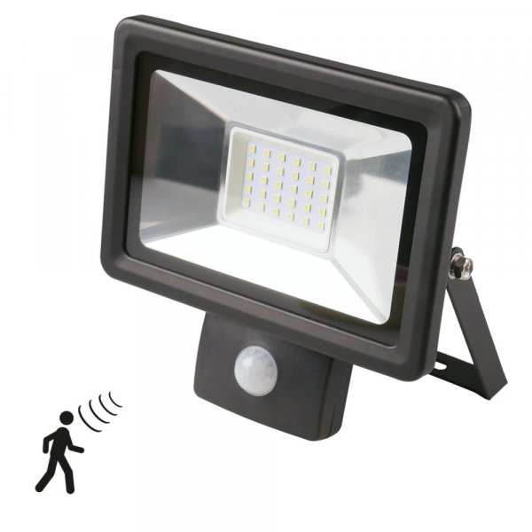 Strlkastare med sensor 2250lm