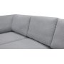 U-soffa Solna XL med f�rvaring - 367 cm - ljusgr�