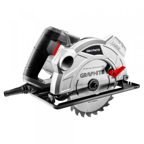 Rundsav 1500W, 185 mm