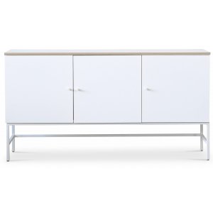 Edge sideboard - Vit h�gtryckslaminat (HPL)