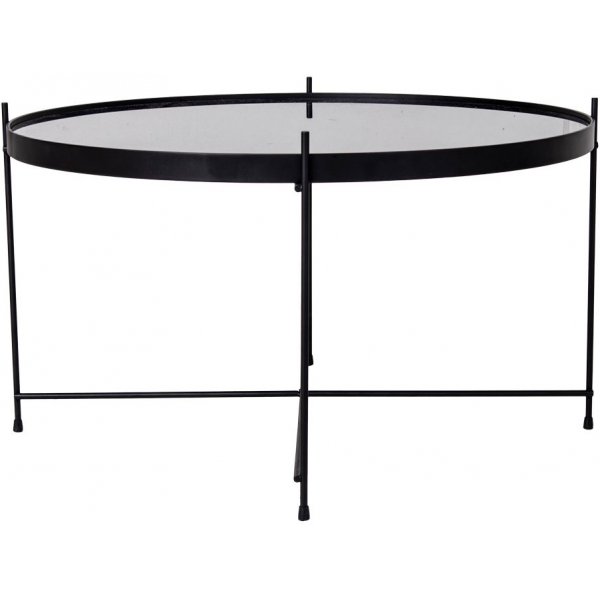 Venezia Soffbord 70 x 70 cm - St�l/glas