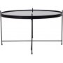 Venezia Soffbord 70 x 70 cm - St�l/glas