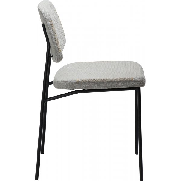Menta matstol - Cashmere boucl�/svart