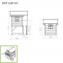Lekstuga Loft 550 (FSC 100%)