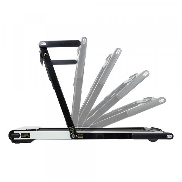 L�pband (vikbart) BE12 - svart