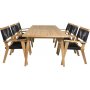 Charlottenberg Matgrupp (220x100) - Natur - 6 Stolar
