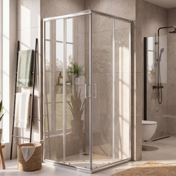 Duschhörn 80x80x185 cm - Vero 80 Duschhörn 80x80x185 cm - Vero 80