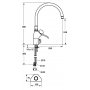 FM Mattsson Kksblandare 9000 Krom - 9151-0000