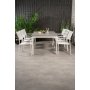 Prssebo Matgrupp (160x100) - Vit/Gr - 6 Stolar