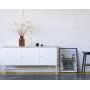 Edge sideboard - Vit h�gtryckslaminat (HPL)