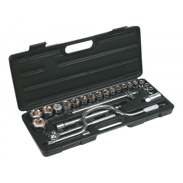 Hylsnyckelsats 1/2\\\", 40 delar