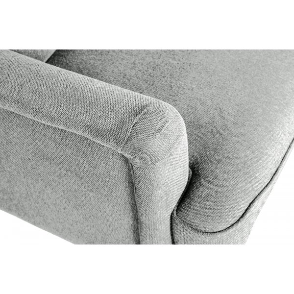 Howard Soffa 3-sits gr� - 210 cm bred - Watford Deluxe