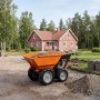 Minidumper 196 cc 250 kg lastkapacitet tippfunktion tr�dg�rdsmaskin