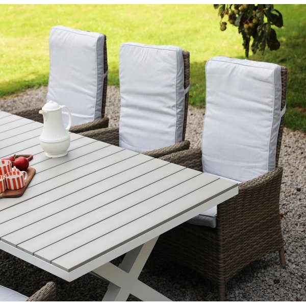 Matgrupp Milano - Bord & 6 stolar Matgrupp Milano - Bord & 6 stolar