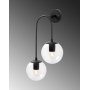 Klenod v�gglampa 10570 - Svart