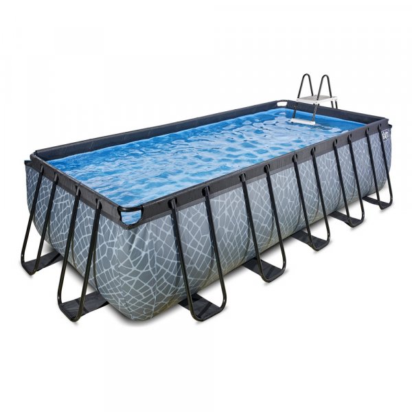 Pool 5,4 x 2,5 m - Grau