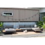 Lifestyle Garden Topaz Loungegruppe mit Tagesbett - Grau/Teak Lifestyle Garden Topaz Loungegruppe mit Tagesbett - Grau/Teak