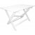 Knohult spisebord 125 cm - Hvid