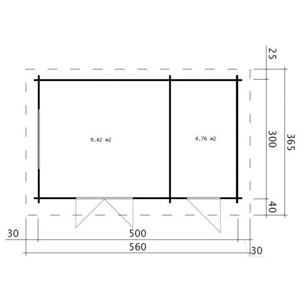 Friggebod Elise - 15 m�