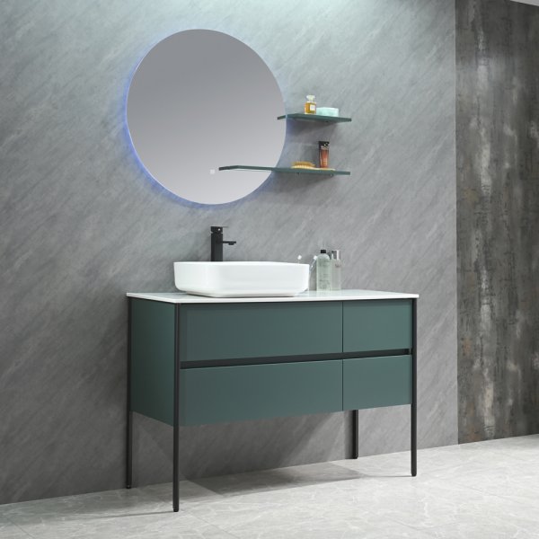 Badrumsmöbler MF-1961 - Tvättställ med spegel Badrumsmöbler MF-1961 - Tvättställ med spegel