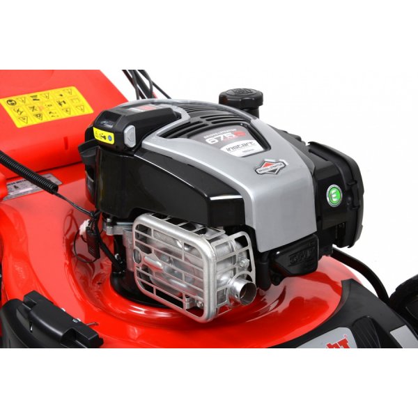 Bensindriven grsklippare 51cm, sjlvgende 4 vxlar - Briggs & Stratton 163cc