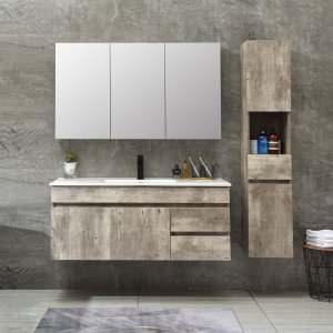 Badezimmermöbel Barcelona 120 cm - Betonimitat Badezimmermöbel Barcelona 120 cm - Betonimitat