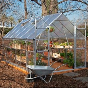 Läs mer om Växthus Balance Silver - 8,8 m² + Växthusrengöring - Fristående växthus, Växthus