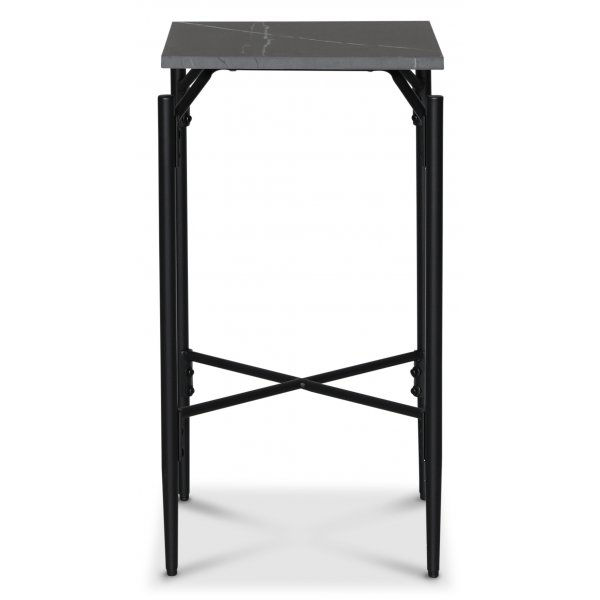 Wayne s�ngbord h�gt 75 x 40 x 40 cm - Gr� marmorfoliering