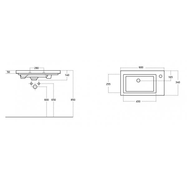 Badrumsmbler Status - Hgglans vit