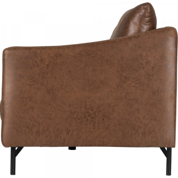 Vintage sofa 3-personers brun 223 cm Vintage sofa 3-personers brun 223 cm