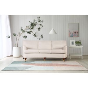 Howard soffa 3-sits beige - Svängd modell Howard soffa 3-sits beige - Svängd modell