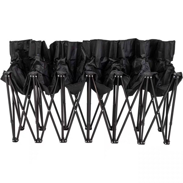 Sammenklappelig campingb�nk - plads til 6 personer