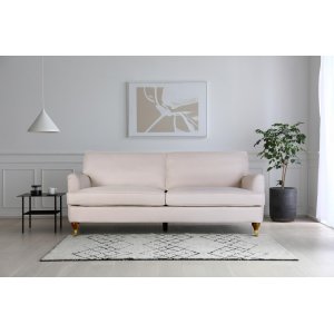 Howard Watford Deluxe 3-sits soffa 210 cm - beige Howard Watford Deluxe 3-sits soffa 210 cm - beige