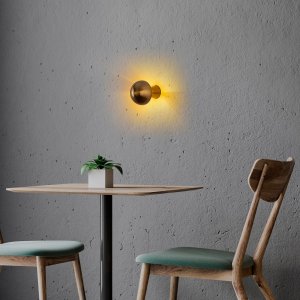 Fungal v�gglampa 13360 - Guld